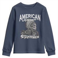American Mortocycle Indian Native Bikes Club Youth Sweatshirt - Wonder Print Shop
