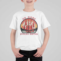 No More Stolen Sister T Shirt For Kid Red Hand MMIW Awareness America Native - Wonder Print Shop