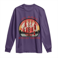 No More Stolen Sister Long Sleeve Shirt Red Hand MMIW Awareness America Native - Wonder Print Shop