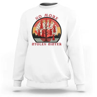 No More Stolen Sister Sweatshirt Red Hand MMIW Awareness America Native - Wonder Print Shop