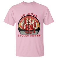 No More Stolen Sister T Shirt Red Hand MMIW Awareness America Native - Wonder Print Shop