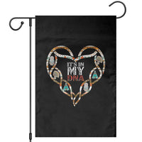 Native American Indian Garden Flag It Is In My DNA - Wonder Print Shop