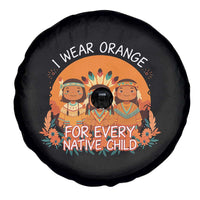 Native American Child Spare Tire Cover I Wear Orange For Every Native Child - Wonder Print Shop