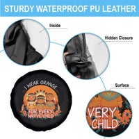 Native American Child Spare Tire Cover I Wear Orange For Every Native Child - Wonder Print Shop