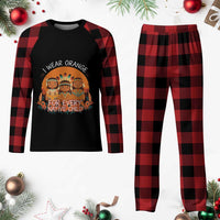 Native American Child Plaid Pajama Set I Wear Orange For Every Native Child - Wonder Print Shop