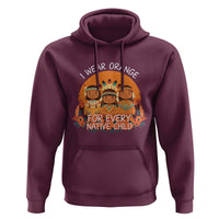 Native American Child Hoodie I Wear Orange For Every Native Child - Wonder Print Shop
