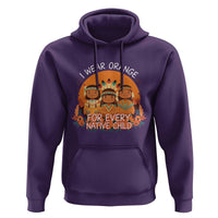 Native American Child Hoodie I Wear Orange For Every Native Child - Wonder Print Shop