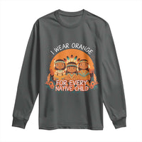 Native American Child Long Sleeve Shirt I Wear Orange For Every Native Child - Wonder Print Shop