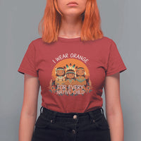 Native American Child T Shirt For Women I Wear Orange For Every Native Child - Wonder Print Shop