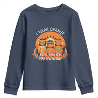 Native American Child Youth Sweatshirt I Wear Orange For Every Native Child - Wonder Print Shop