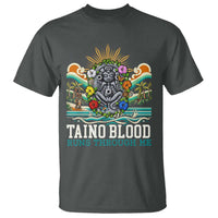 Indigenous Taino Warrior Puerto Rico Carribbean Culture T Shirt Taino Blood Runs Through Me - Wonder Print Shop