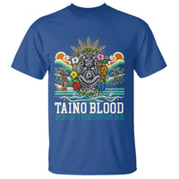 Indigenous Taino Warrior Puerto Rico Carribbean Culture T Shirt Taino Blood Runs Through Me - Wonder Print Shop