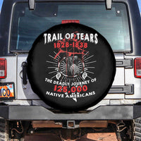 Native American Trail Of Tears Deadly Journey Spare Tire Cover - Wonder Print Shop