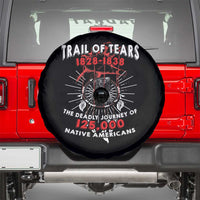 Native American Trail Of Tears Deadly Journey Spare Tire Cover - Wonder Print Shop