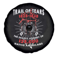 Native American Trail Of Tears Deadly Journey Spare Tire Cover - Wonder Print Shop