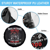 Native American Trail Of Tears Deadly Journey Spare Tire Cover - Wonder Print Shop
