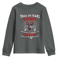 Native American Trail Of Tears Deadly Journey Youth Sweatshirt - Wonder Print Shop