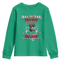 Native American Trail Of Tears Deadly Journey Youth Sweatshirt - Wonder Print Shop