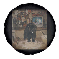 Spooky Biscuits Bakery Spare Tire Cover Funny Black Cat Halloween Gift