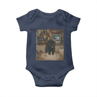 Spooky Biscuits Bakery Baby Onesie Funny Black Cat Halloween Gift
