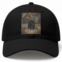 Spooky Biscuits Bakery Baseball Cap Funny Black Cat Halloween Gift