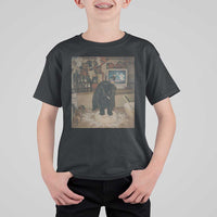 Spooky Biscuits Bakery T Shirt For Kid Funny Black Cat Halloween Gift