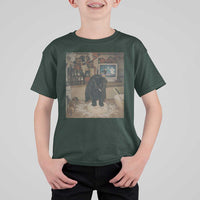 Spooky Biscuits Bakery T Shirt For Kid Funny Black Cat Halloween Gift