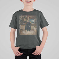 Spooky Biscuits Bakery T Shirt For Kid Funny Black Cat Halloween Gift