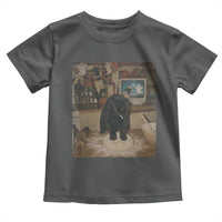 Spooky Biscuits Bakery Toddler T Shirt Funny Black Cat Halloween Gift