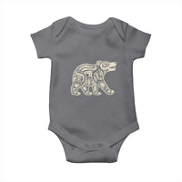 Bear Native Formline Art Salish Haida Tlingit Pacific Animal Baby Onesie