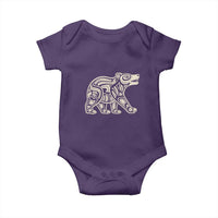 Bear Native Formline Art Salish Haida Tlingit Pacific Animal Baby Onesie