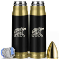 Bear Native Formline Art Salish Haida Tlingit Pacific Animal Bullet Tumbler
