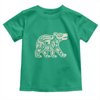 Bear Native Formline Art Salish Haida Tlingit Pacific Animal Toddler T Shirt