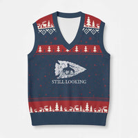 Arrowhead Hunter Native American V-Neck Knit Sweater Vest Relic Hunter Ancient Artifacts Collection