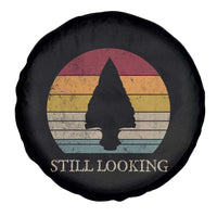 Arrowhead Hunter Native American Spare Tire Cover Ancient Artifacts Relic Hunting Vintage Sunset