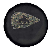 Arrowhead Hunter Native American Camouflage USA Flag Spare Tire Cover