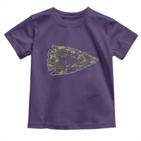 Arrowhead Hunter Native American Camouflage USA Flag Toddler T Shirt