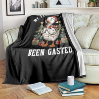 My Flabbers Have Been Gasted Throw Blanket Funny Goose Christmas - Wonder Print Shop