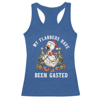 My Flabbers Have Been Gasted Racerback Tank Top Funny Goose Christmas - Wonder Print Shop