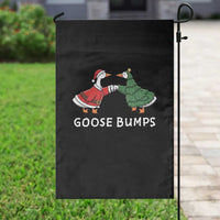 Christmas Goose Bumps Holiday Season Garden Flag - Wonder Print Shop