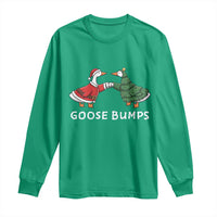 Christmas Goose Bumps Holiday Season Long Sleeve Shirt - Wonder Print Shop