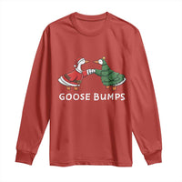 Christmas Goose Bumps Holiday Season Long Sleeve Shirt - Wonder Print Shop