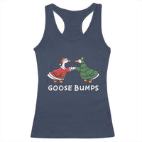 Christmas Goose Bumps Holiday Season Racerback Tank Top - Wonder Print Shop