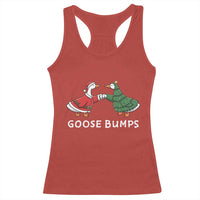 Christmas Goose Bumps Holiday Season Racerback Tank Top - Wonder Print Shop