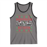 Possum Christmas Tank Top Funny Overstimulated But Festive - Wonder Print Shop
