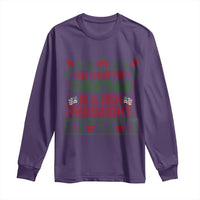 All I Want For Christmas Is A New President Long Sleeve Shirt Funny Democrat Christmas - Wonder Print Shop