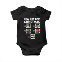 Funny Political Christmas Baby Onesie Old Hat New Hat - Wonder Print Shop
