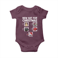 Funny Political Christmas Baby Onesie Old Hat New Hat - Wonder Print Shop
