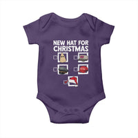 Funny Political Christmas Baby Onesie Old Hat New Hat - Wonder Print Shop