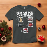 Funny Political Christmas T Shirt Old Hat New Hat - Wonder Print Shop
